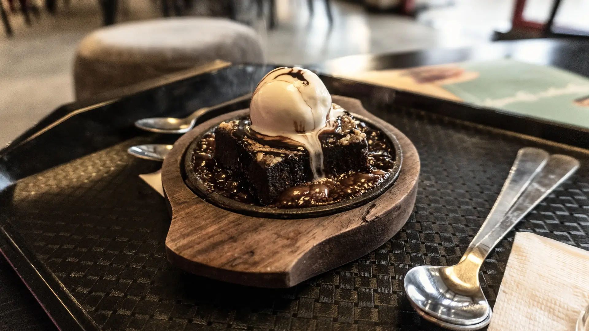 fudge brownie icecream