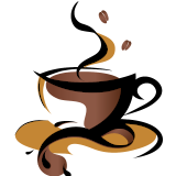 coffee cup cafe logo