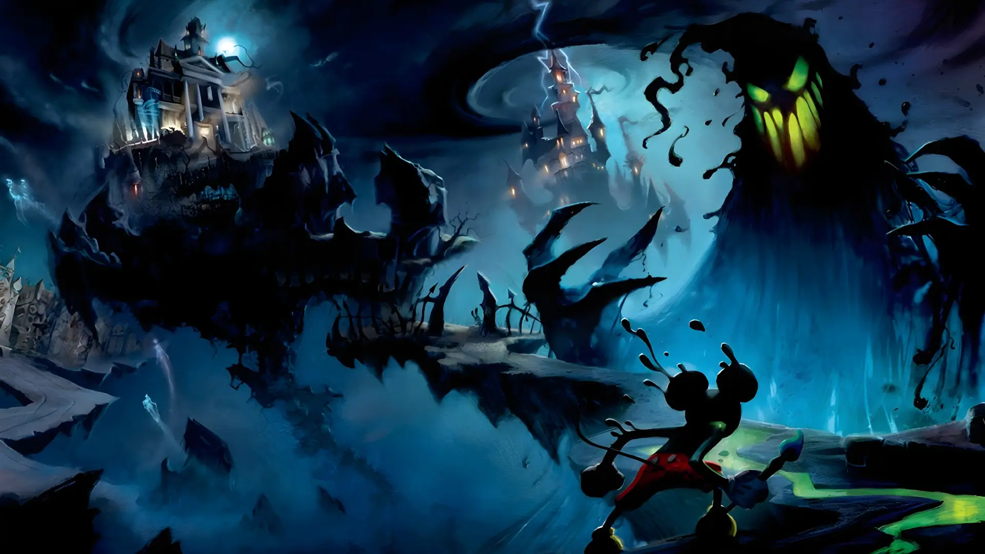 epic mickey concept art