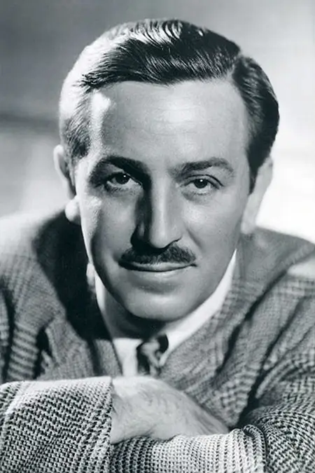 portrait of Walter Disney