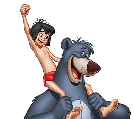 mowgli and baloo