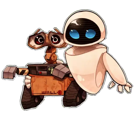 wall-e & eve