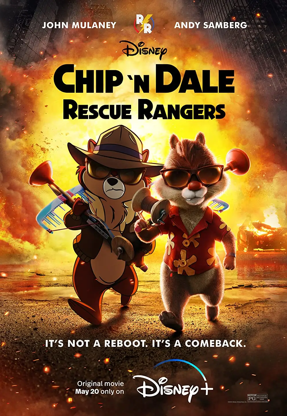 chip and dale poster