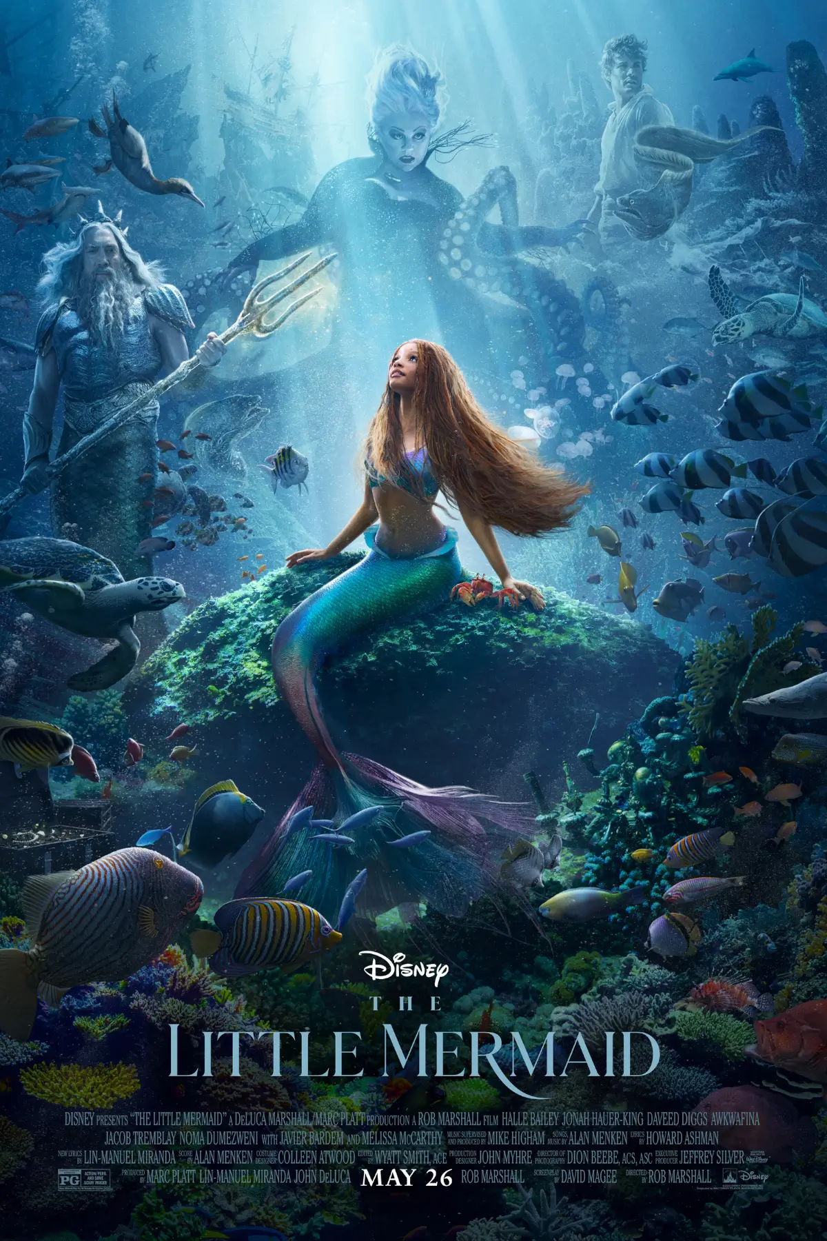 the little mermaid poster