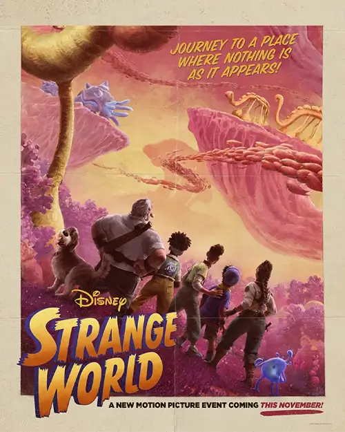 strange world poster