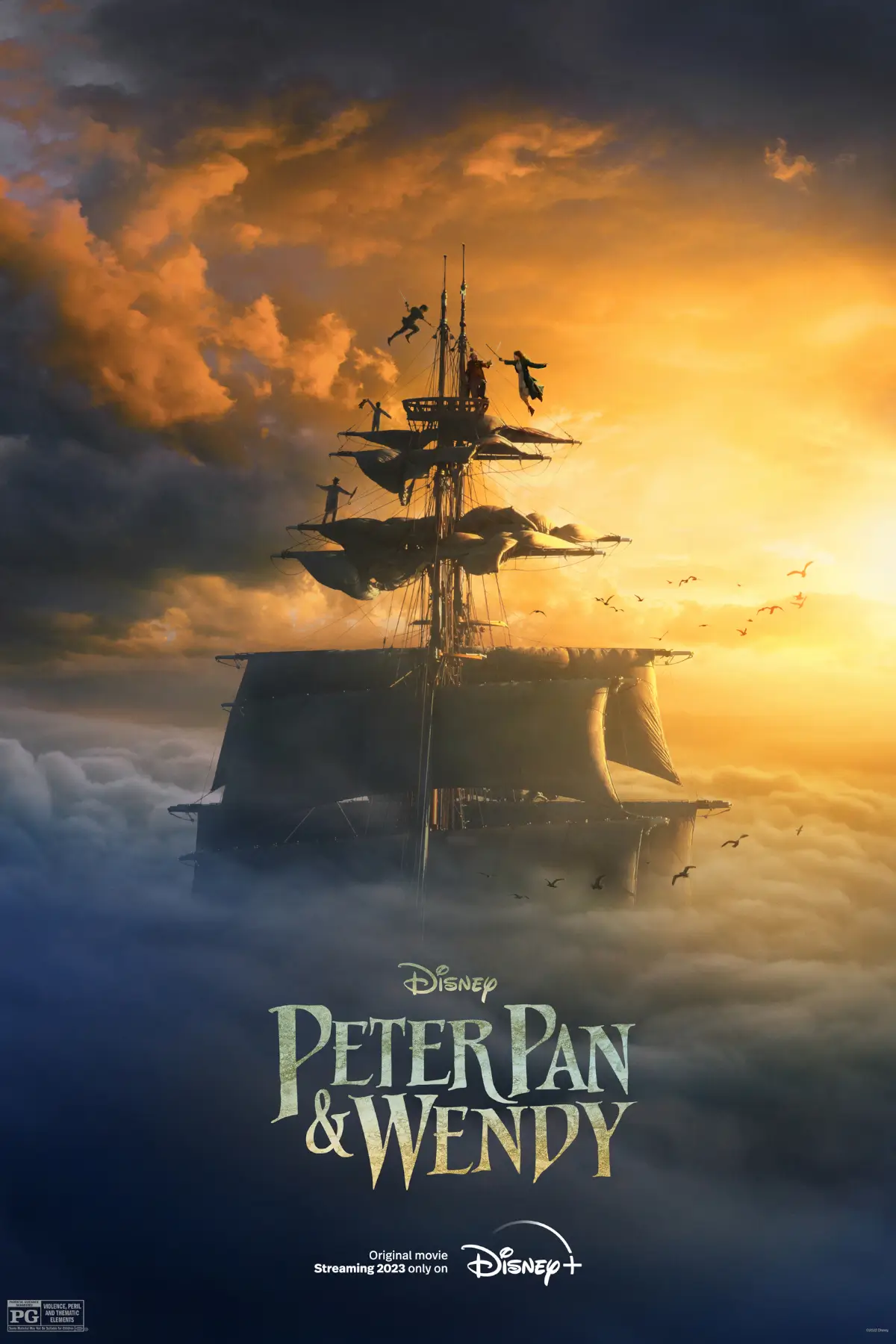 peter pan and wendy poster