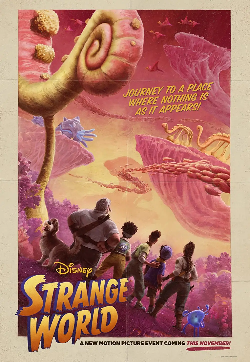 strange world poster