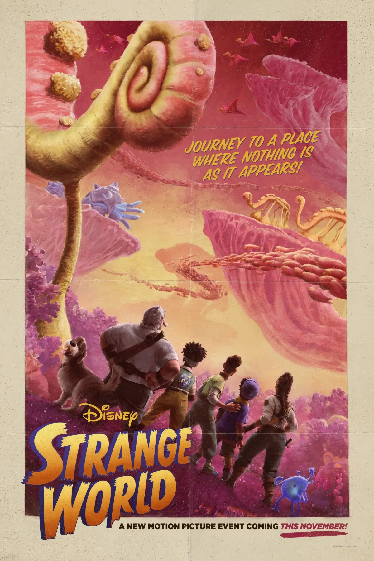 strange world poster