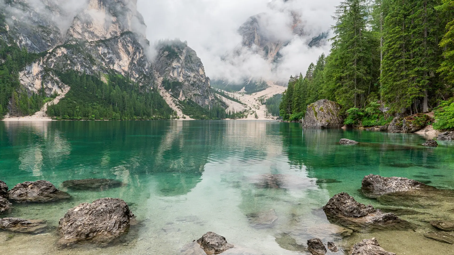scenic view of lake