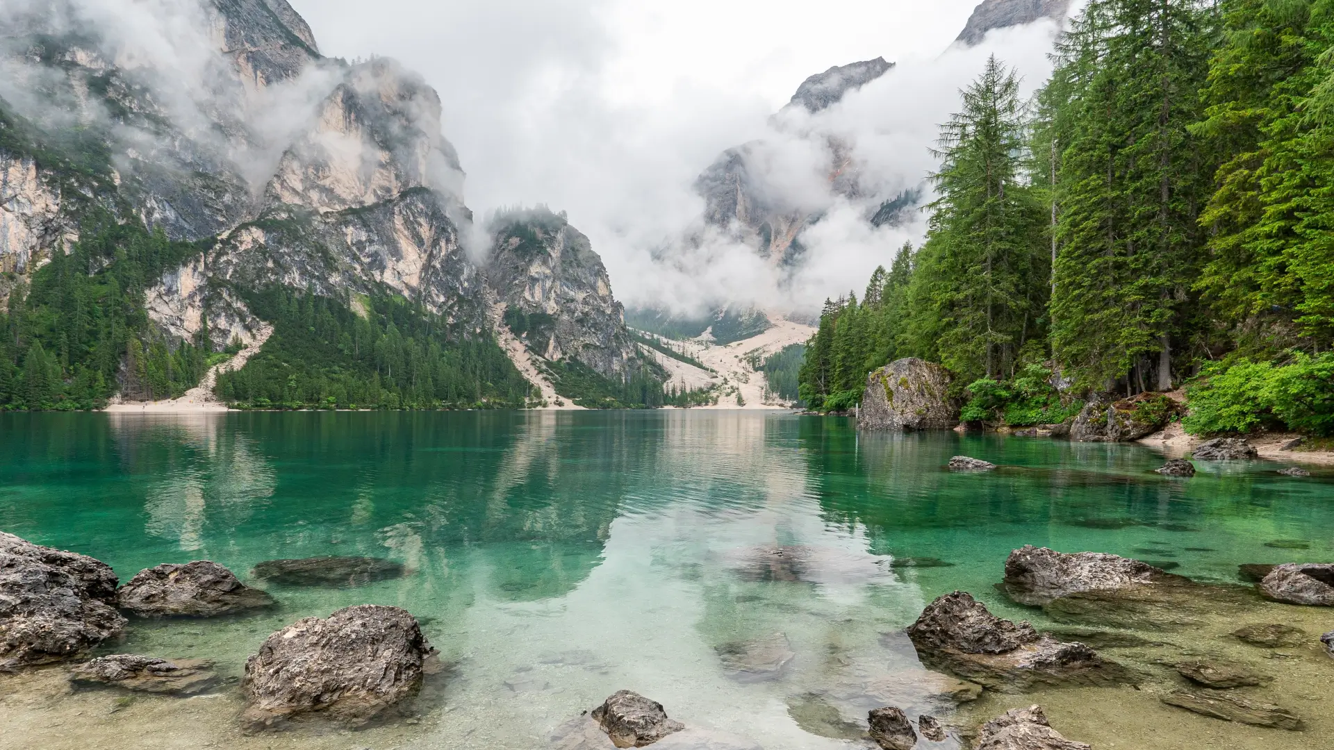 scenic lake view