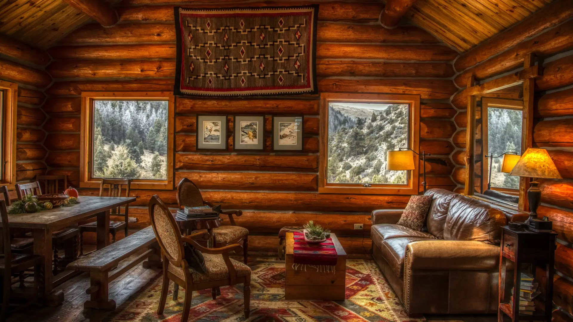 rustic cabin