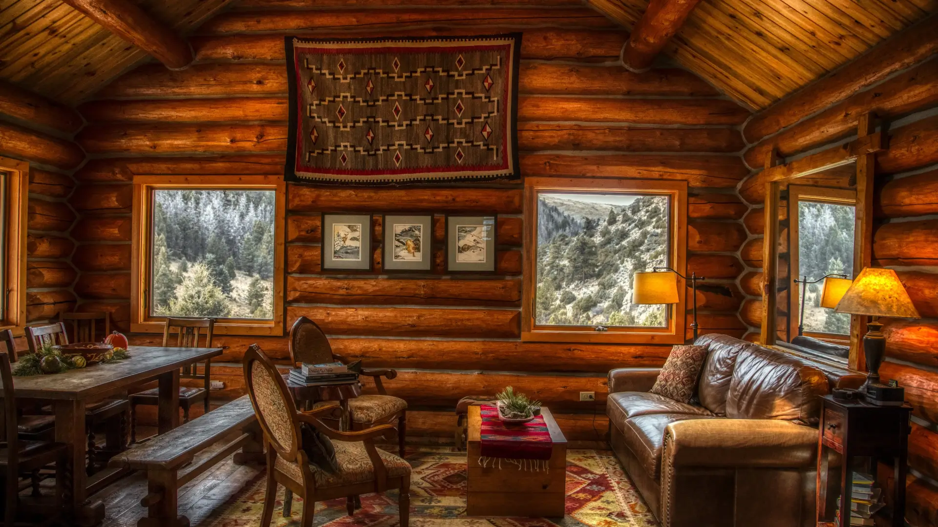 rustic cabin