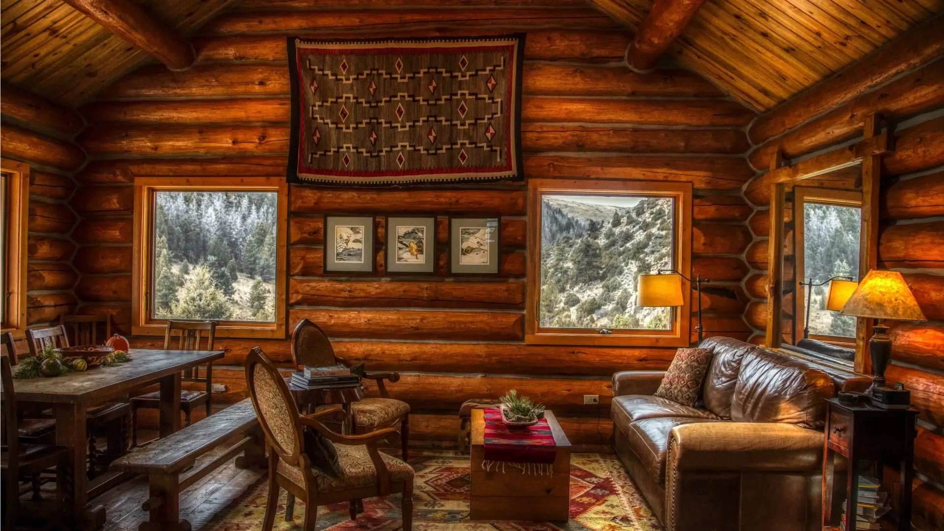 rustic cabin