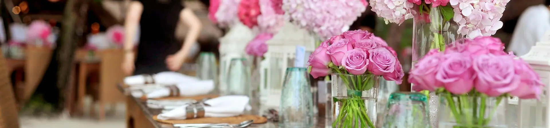 typing on computer with ribbons around