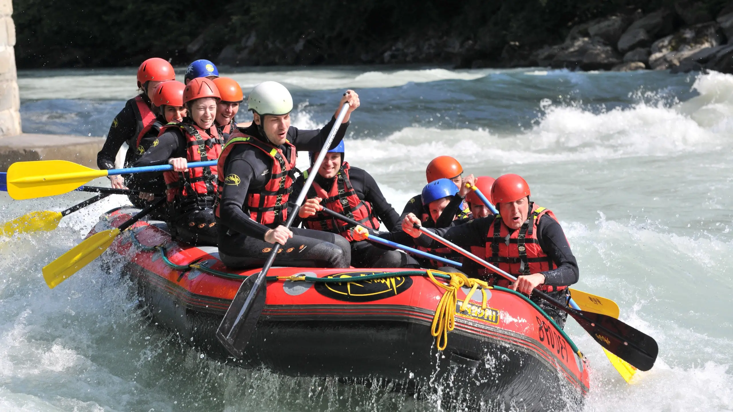 white water rafting