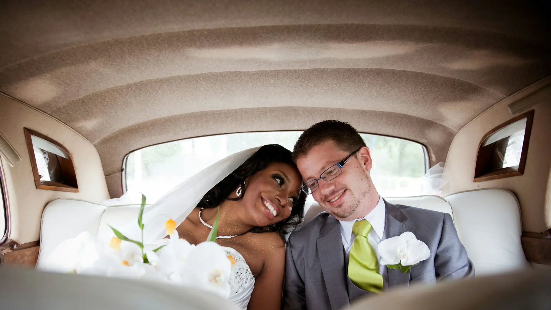 couple in car