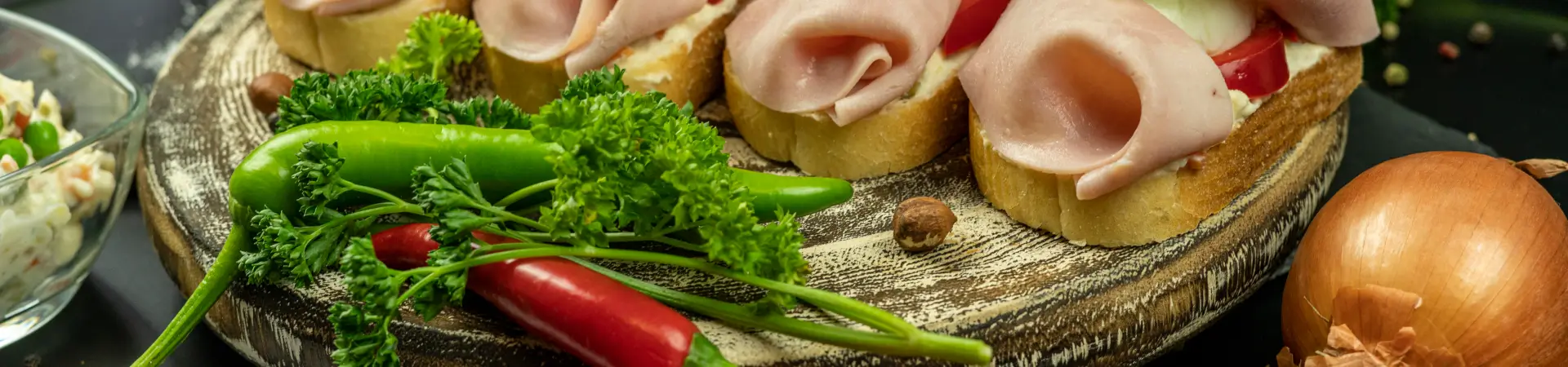 assortment of appetizers