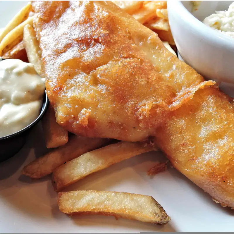 fried haddock