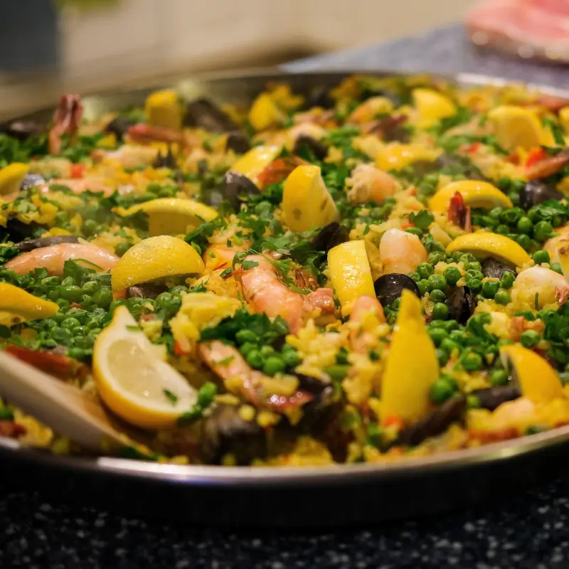 seafood paella